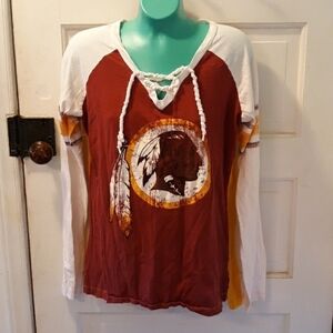 Majestic large Washington Redskins jersey shirt